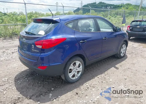 2010 Hyundai Tucson Gls from USA, damaged, VIN KM8JT3ACXAU099759